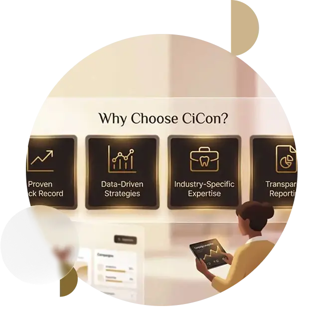 Why choose CiCon Marketing, a boutique digital marketing agency in Richmond Hill, Ontario offering data-driven strategies and industry-specific expertise